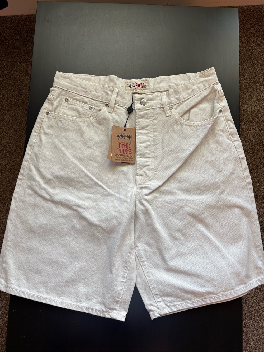 Stussy Big OL Shorts Washed Canvas